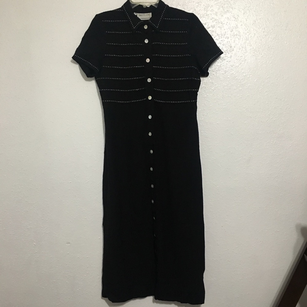 Vintage button up dress